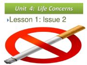English powerpoint: Unit 4 lesson 1 part 2 quit somking