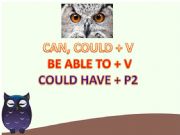 English powerpoint: HOW TO USE CAN / COULD / BE ABLE TO IN ENGLISH