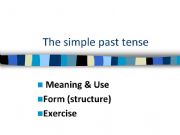 English powerpoint: Simple Past Tense