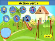 English powerpoint: action verbs