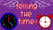 English powerpoint: ★★★ TELLING THE TIME ★★★