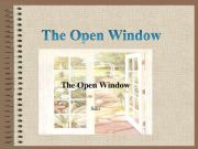 English powerpoint: The Open Window by Saki