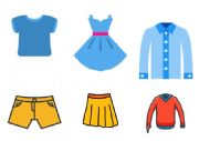 English powerpoint: clothes minus 1 