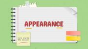 English powerpoint: Appearance