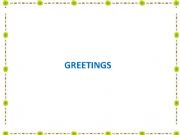 English powerpoint: Greeting