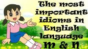 English powerpoint: THE MOST IMPORTANT IDIOMS 