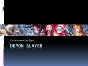English powerpoint: Demon Slayer 