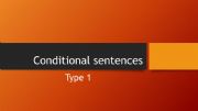 English powerpoint: 1st conditional