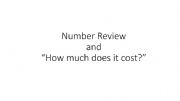 English powerpoint: How much does it cost?