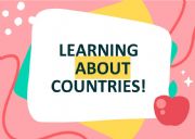 English powerpoint: Learning about countries 
