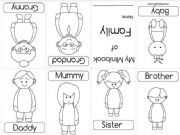 English powerpoint: My Minibook of Family