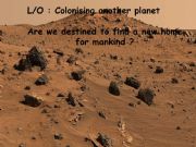English powerpoint: Mission to Mars