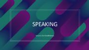 English powerpoint: Speaking Practice 1st and 2nd conditionals