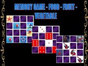 English powerpoint: MEMORY GAME
