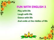 English powerpoint: fun with english