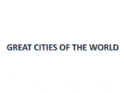 English powerpoint: Great cities of the world