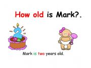 English powerpoint: how old - ages