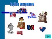 English powerpoint: English everywhere - game