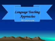 English powerpoint: LANGUAGE TEACHING APPROACHES