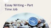 English powerpoint: Essay Writing - Part Time Job