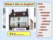 English powerpoint: What is this in English?