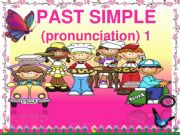 English powerpoint: ed pronunciation game