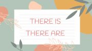 English powerpoint: there is/there are
