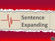 English powerpoint: expand sentence 