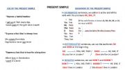 English powerpoint: Present Simple Grammar