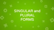 English powerpoint: Singular and Plural Nouns