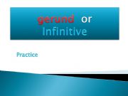 English powerpoint: gerund or infinitive