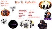 English powerpoint: This is Halloween (The Nightmare Before Christmas) Vocabulary