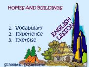 English powerpoint: Homes and buildings