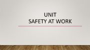 English powerpoint: Safety at the workplace