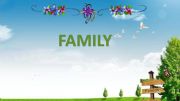 English powerpoint: FAMILY-WORDS AND GRAMMAR 1