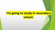 English powerpoint: Talking about school 1