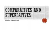 English powerpoint: Comparatives and Superlatives rules