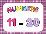 English powerpoint: Numbers from 11 to 20