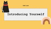 English powerpoint: iNTRODUCING YOURSELF QUESTIONS