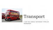 English powerpoint: Transport 
