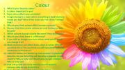 English powerpoint: colour (topic discussion)