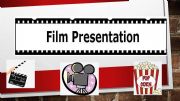 English powerpoint: Present a film in PowerPoint