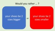 English powerpoint: Would you rather...