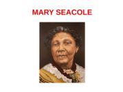 English powerpoint: MARY SEACOLE