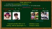 English powerpoint: Double genitive