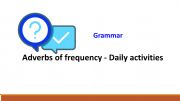 English powerpoint: ADVERBS OF FREQUENCY - PRESENT SIMPLE 