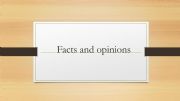 English powerpoint: A fact or an opinion?