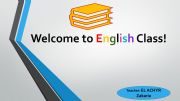 English powerpoint: first meeting with students