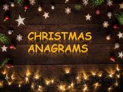 English powerpoint: Christmas anagrams for elementary students
