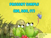 English powerpoint: Present Simple (she, he, it)